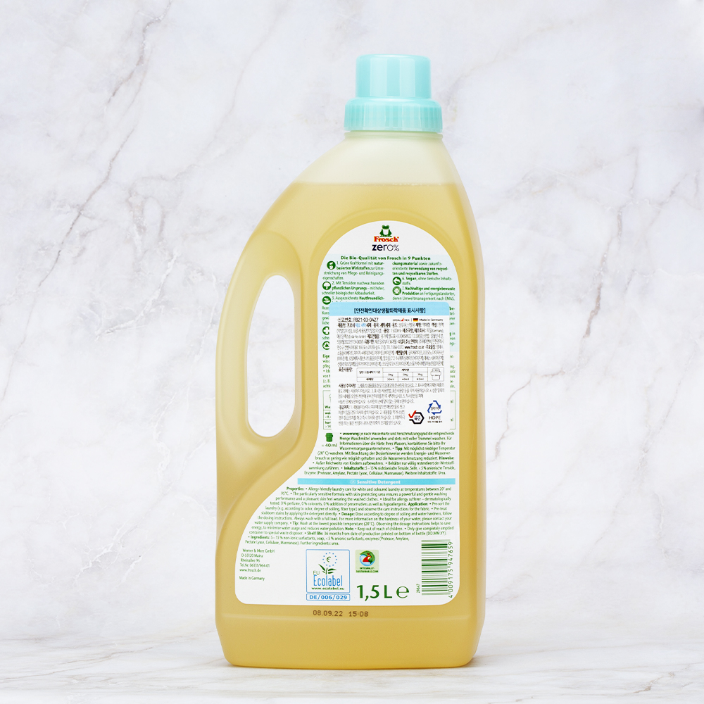 프로쉬 독일 세탁세제 (제로) 1500ml