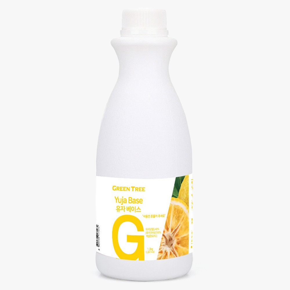 그린트리 유자 베이스 1.2kg
