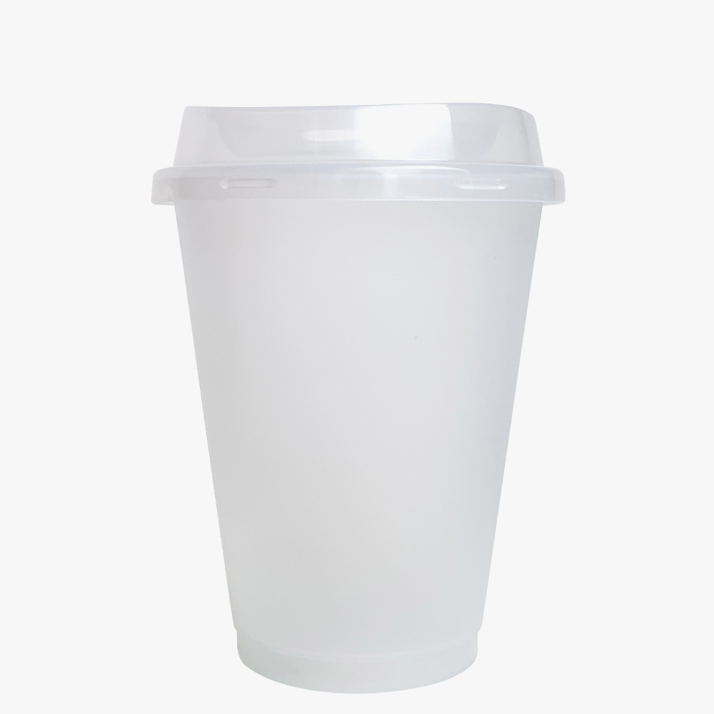 해피플러스 와이드 리유저블컵 16oz x 90ea
