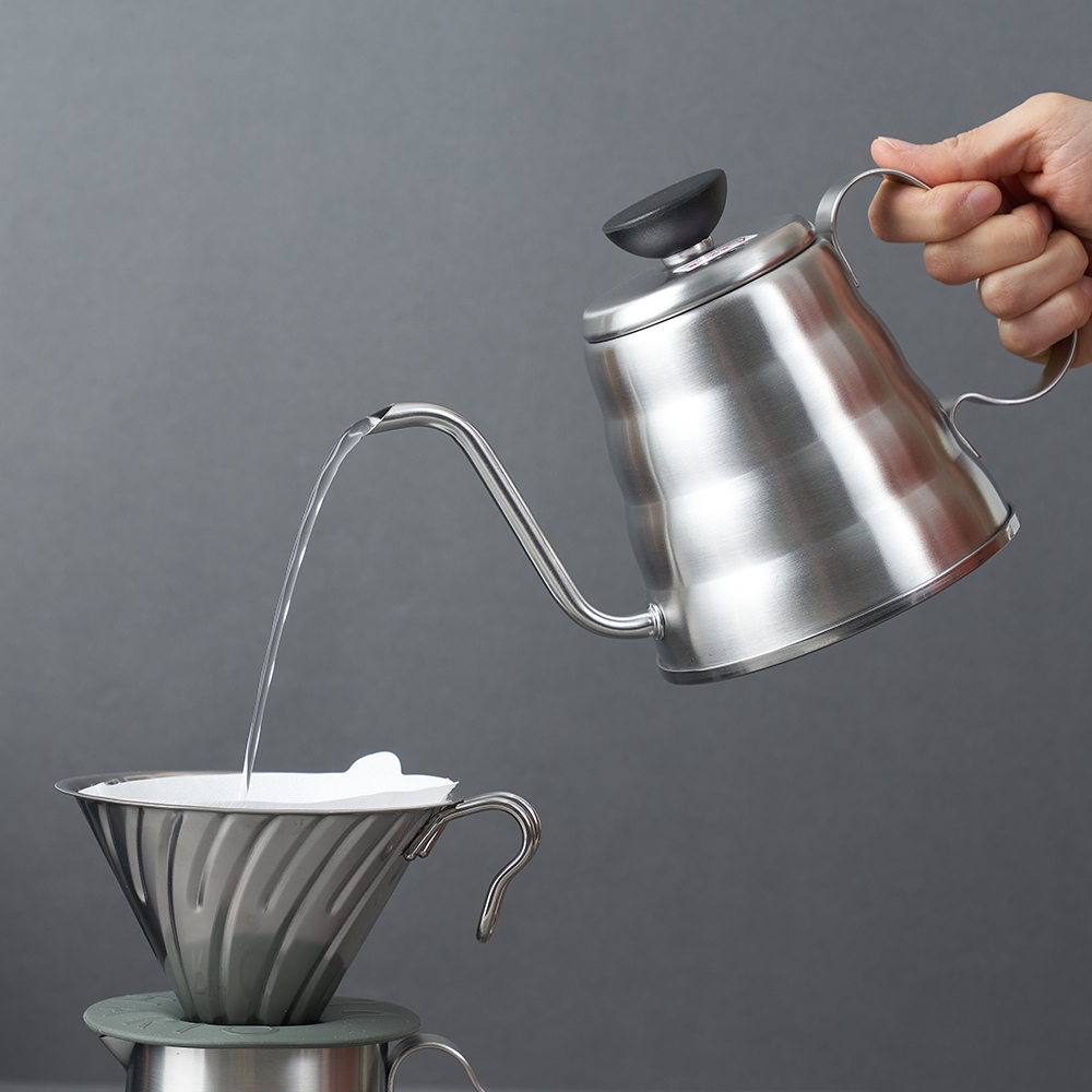 하리오 V60 메탈 드립 케틀 부오노 O-VKB-70-HSV