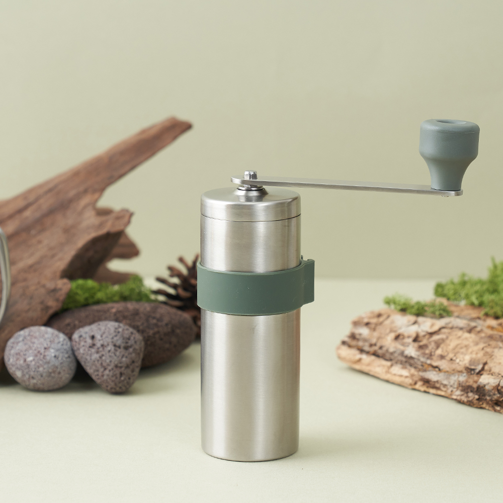 하리오 V60 메탈 커피 밀 O-VMM-1-HSV