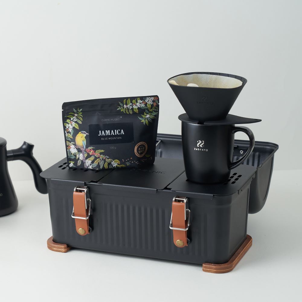 하리오 V60 플랫 드리퍼 제브랑 ZB-VDFP-02B