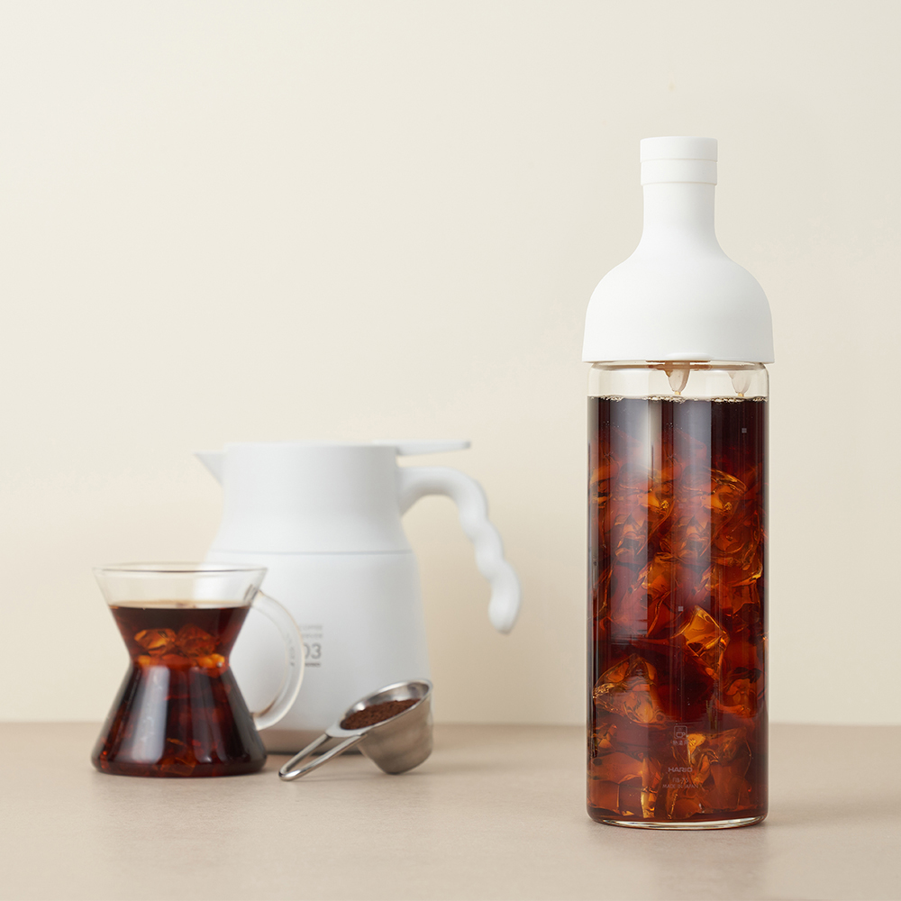 하리오 필터 인 보틀 750ml 화이트
