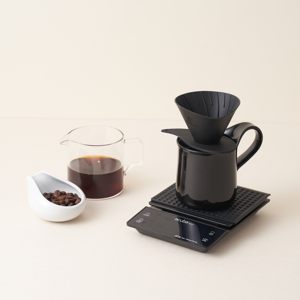 하리오 V60 플랫 드리퍼 제브랑 Zebrang ZB-VDF-01B