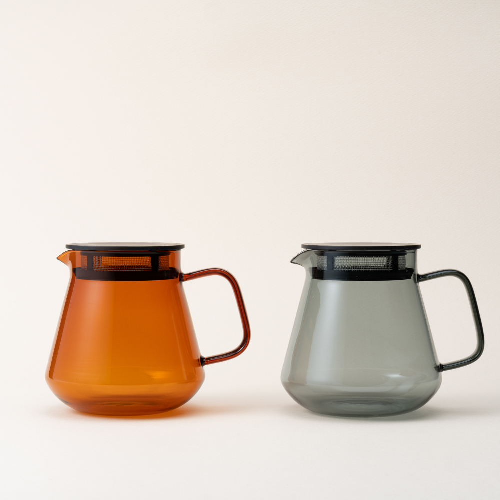 하리오 COLORS 티&커피서버 그레이 600ml HCT-600-GR
