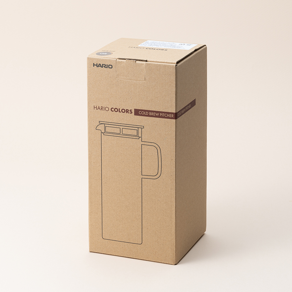하리오 COLORS 콜드브루피쳐 그레이 800ml HCB-800-GR
