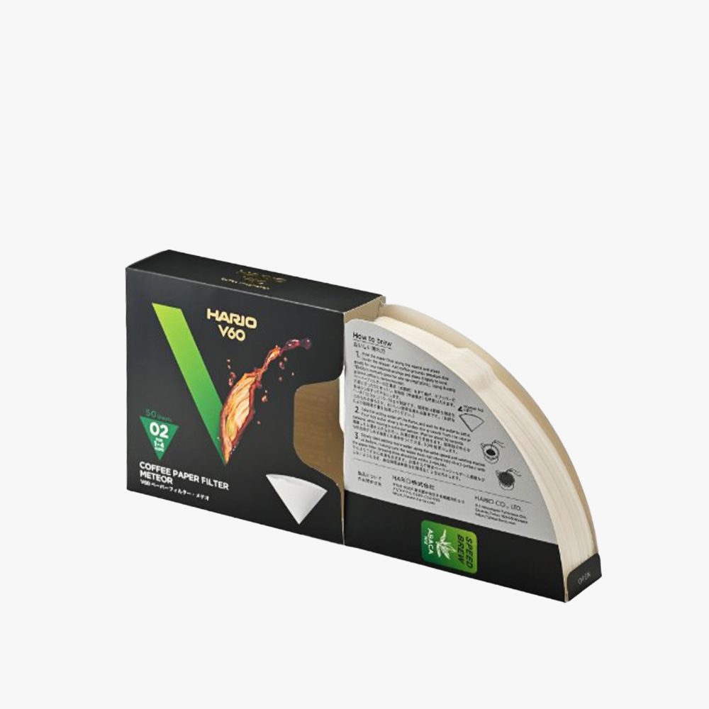 하리오 메테오 V60 종이필터 02MT 50매 VCF-02-50-MT