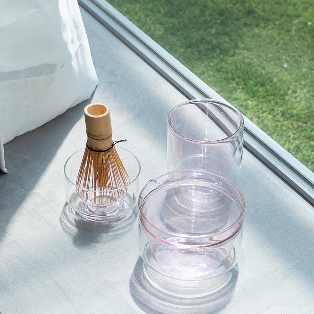 하리오 말차 차선 스탠드&볼 100ml - 그린 MACW-1-G