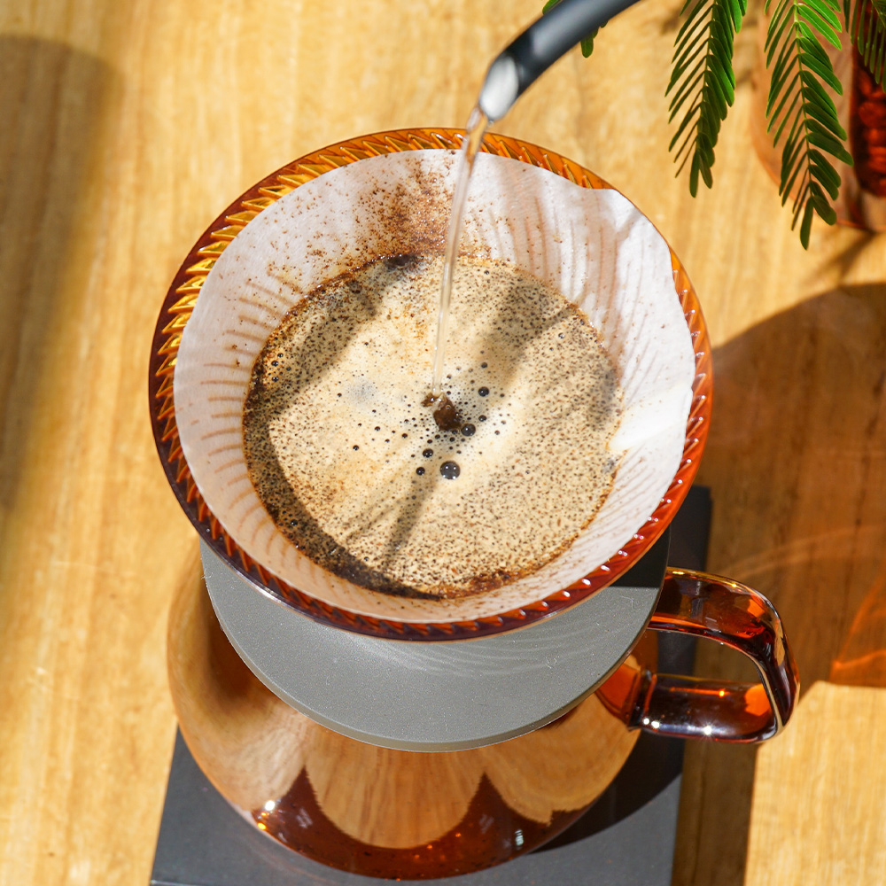 하리오 V60 네오 드리퍼 NEO 01 앰버