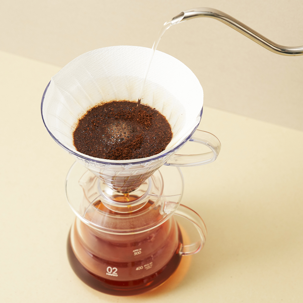 하리오 V60 웨이브 드리퍼 03T 1-6인용