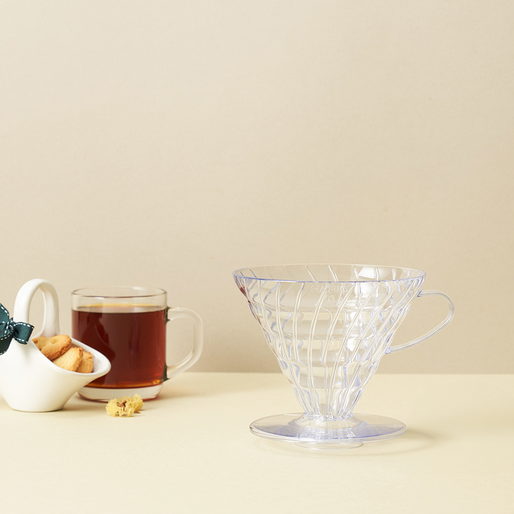 하리오 V60 웨이브 드리퍼 03T 1-6인용