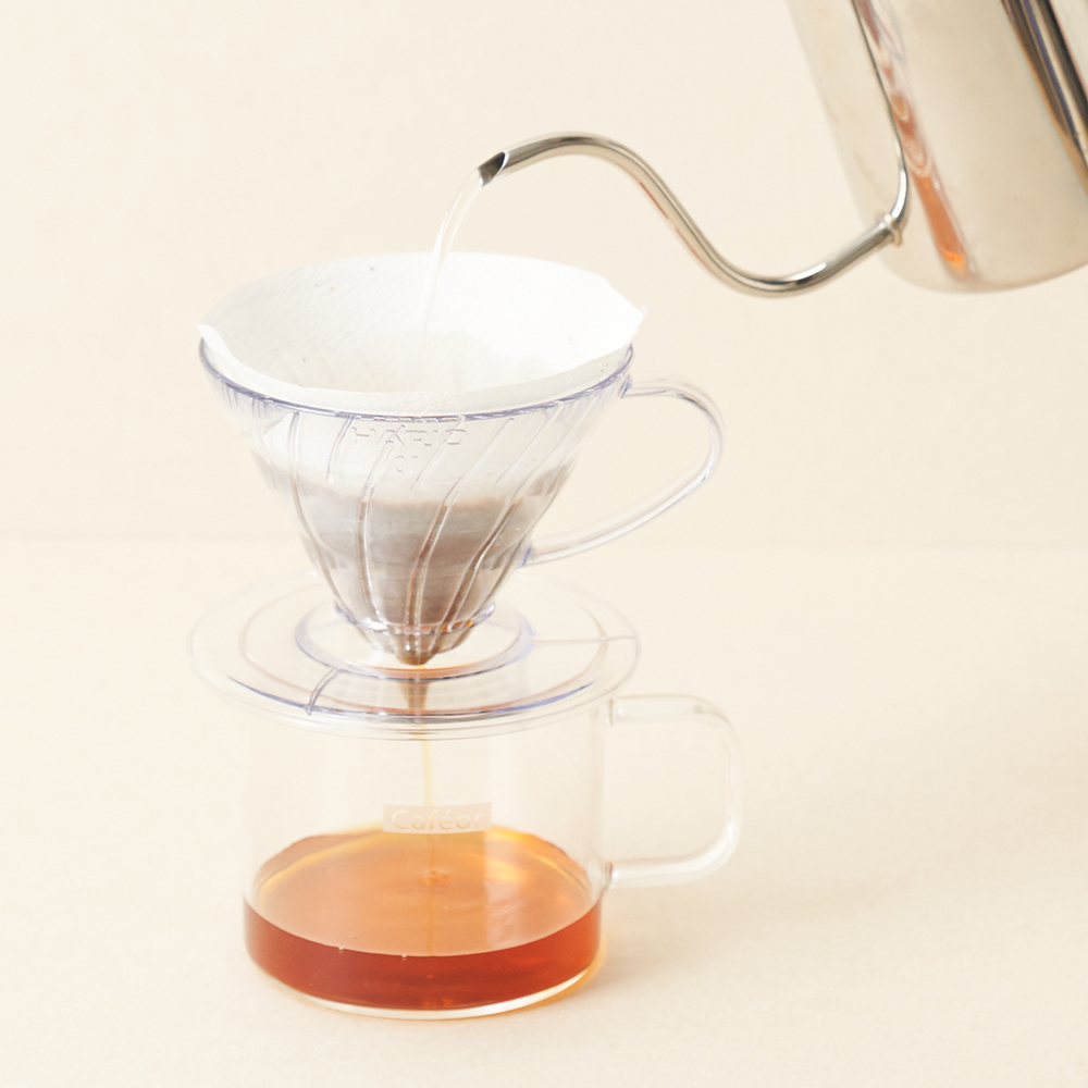 하리오 V60 웨이브 드리퍼 01T 1-2인용