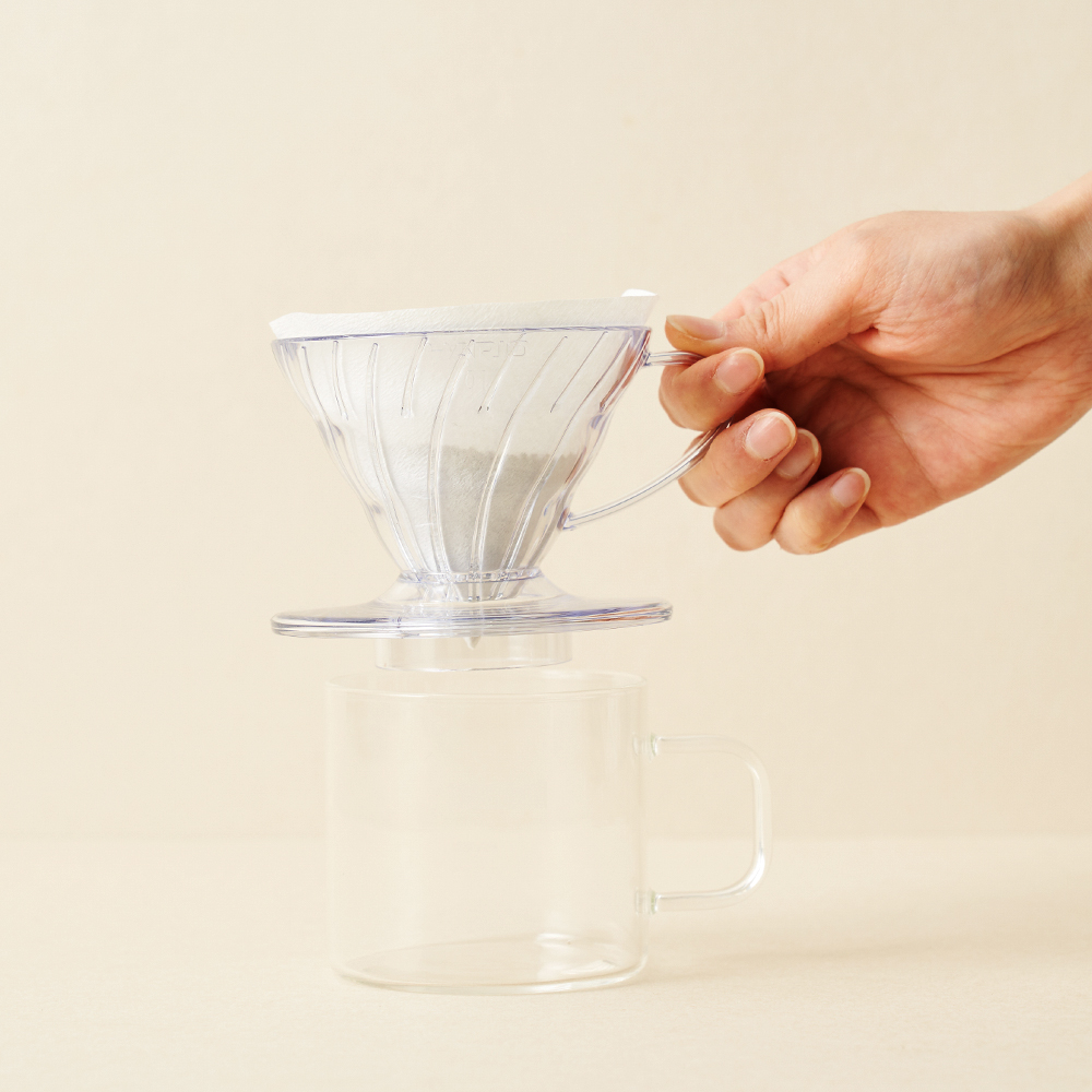 하리오 V60 웨이브 드리퍼 01T 1-2인용