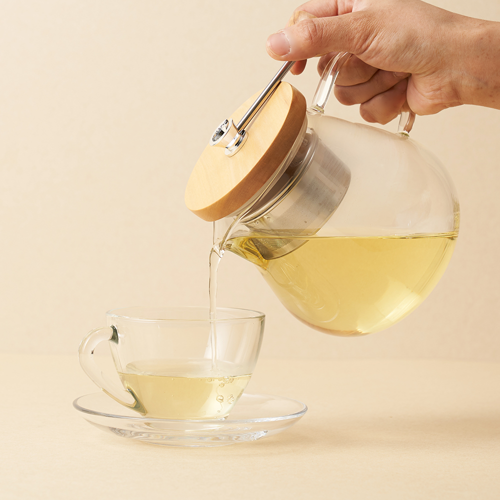 하리오 티오르 올리브우드 티팟 700ml TEO-70-OV