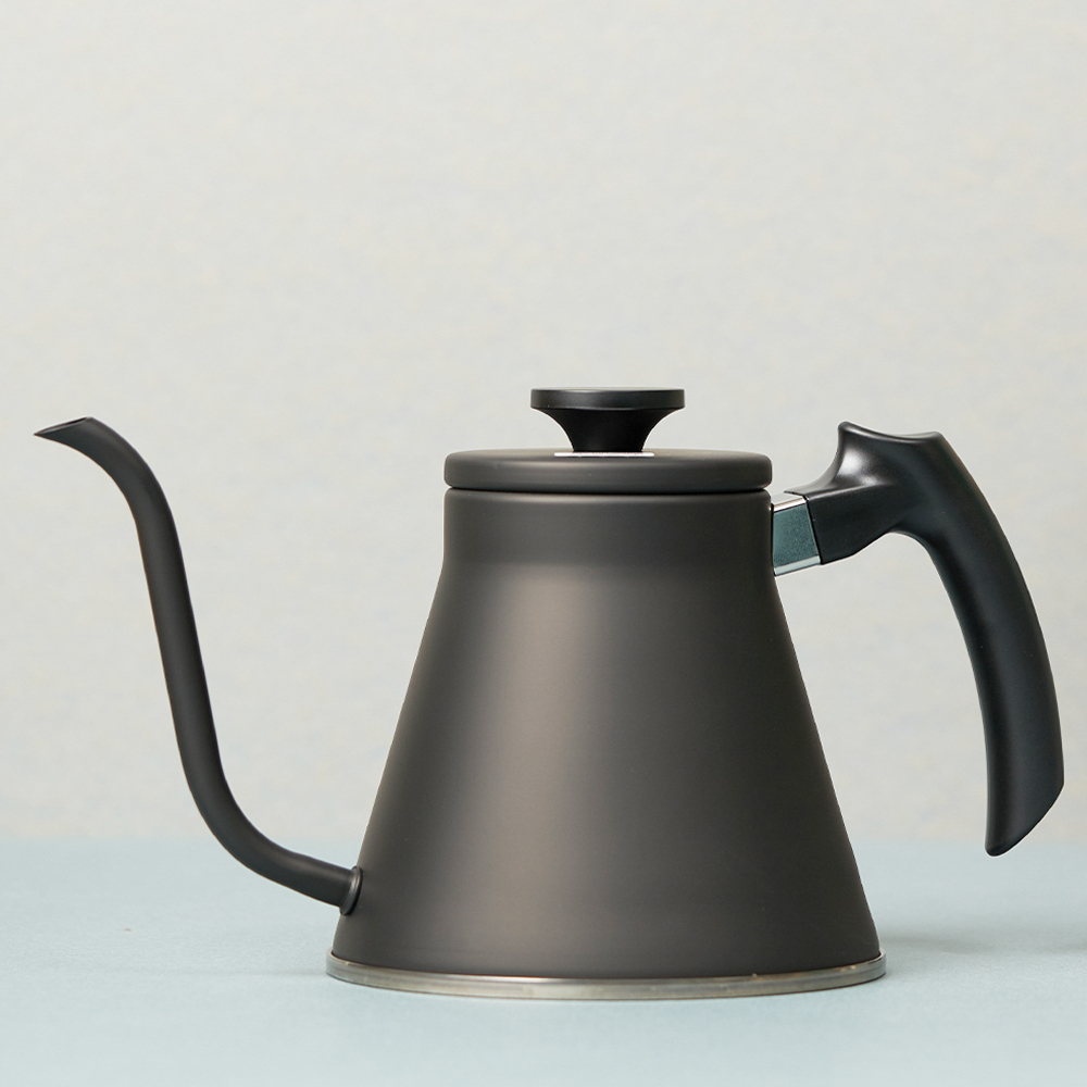 하리오 V60 드립 주전자 핏 매트블랙 1.2L