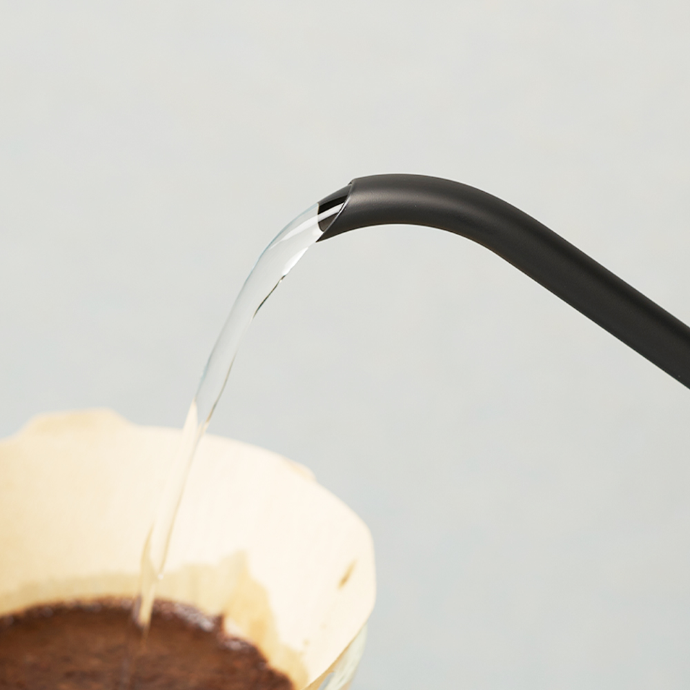 하리오 V60 드립 주전자 핏 매트블랙 1.2L