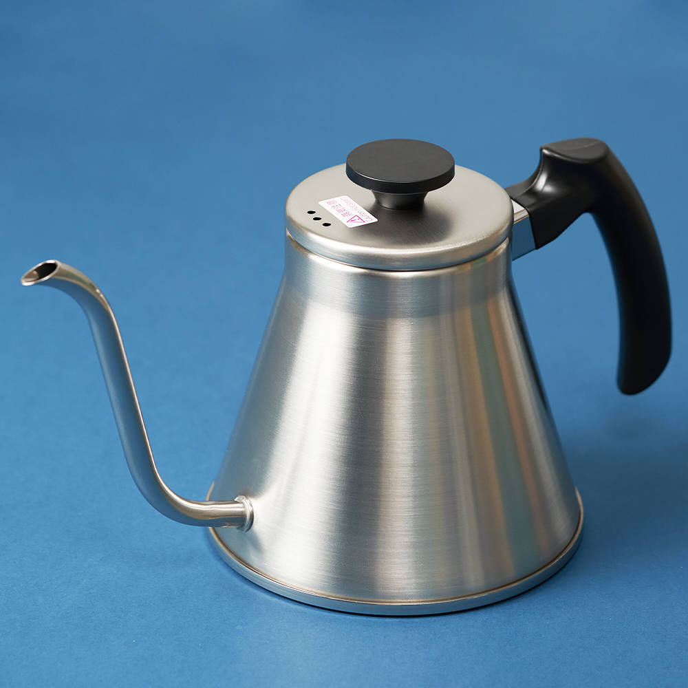 하리오 V60 드립 주전자 핏 실버 1.2L