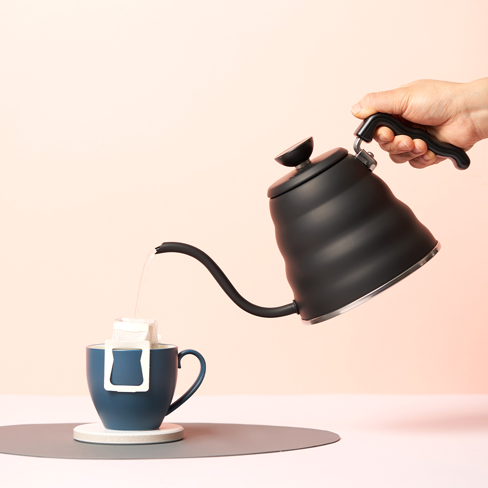 하리오 V60 부오노 드립포트 매트블랙 1.2L VKB-120-MB