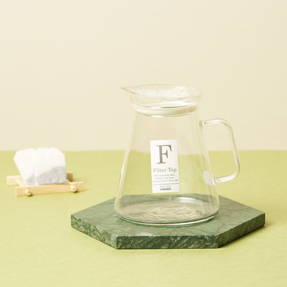 하리오 뚜껑없는 티포트 클리어 450ml FNC-45-T
