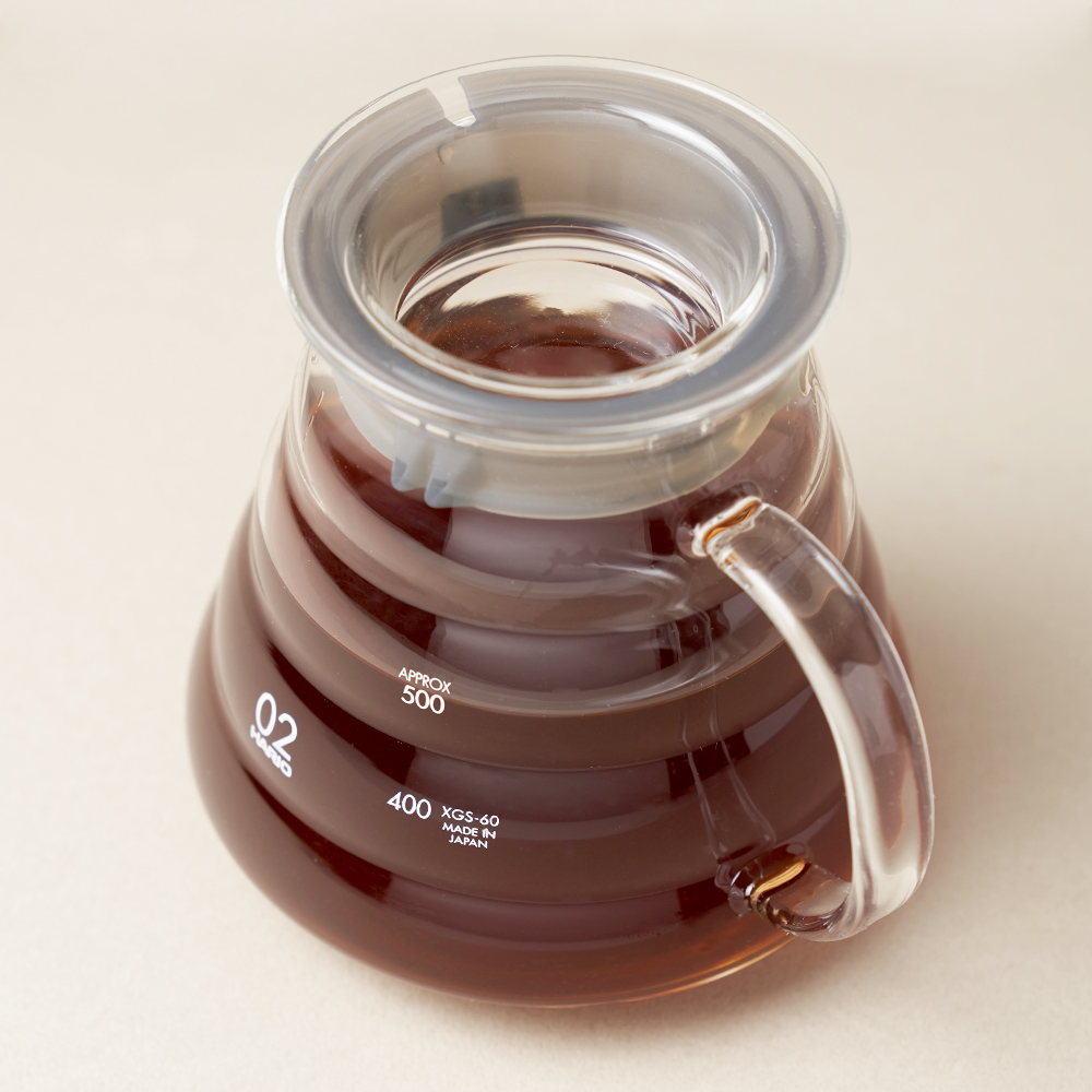 하리오 클리어 렌지 서버 600ml XGS-INT-02TB