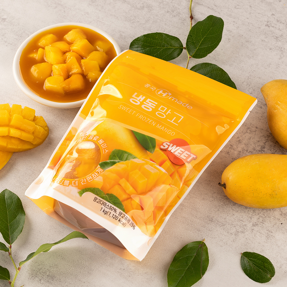 흥국에프엔비 냉동망고 SWEET 1kg x 3