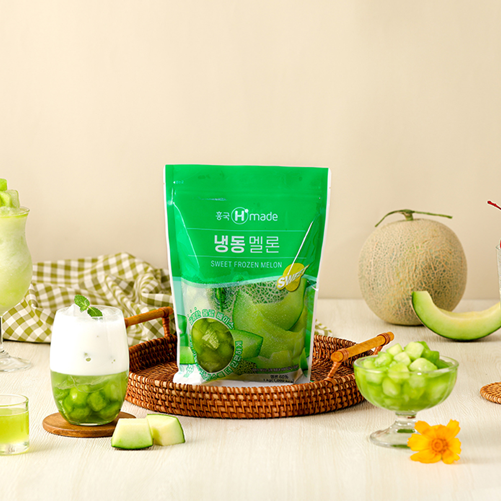 흥국에프엔비 냉동멜론 SWEET 1kg x 3