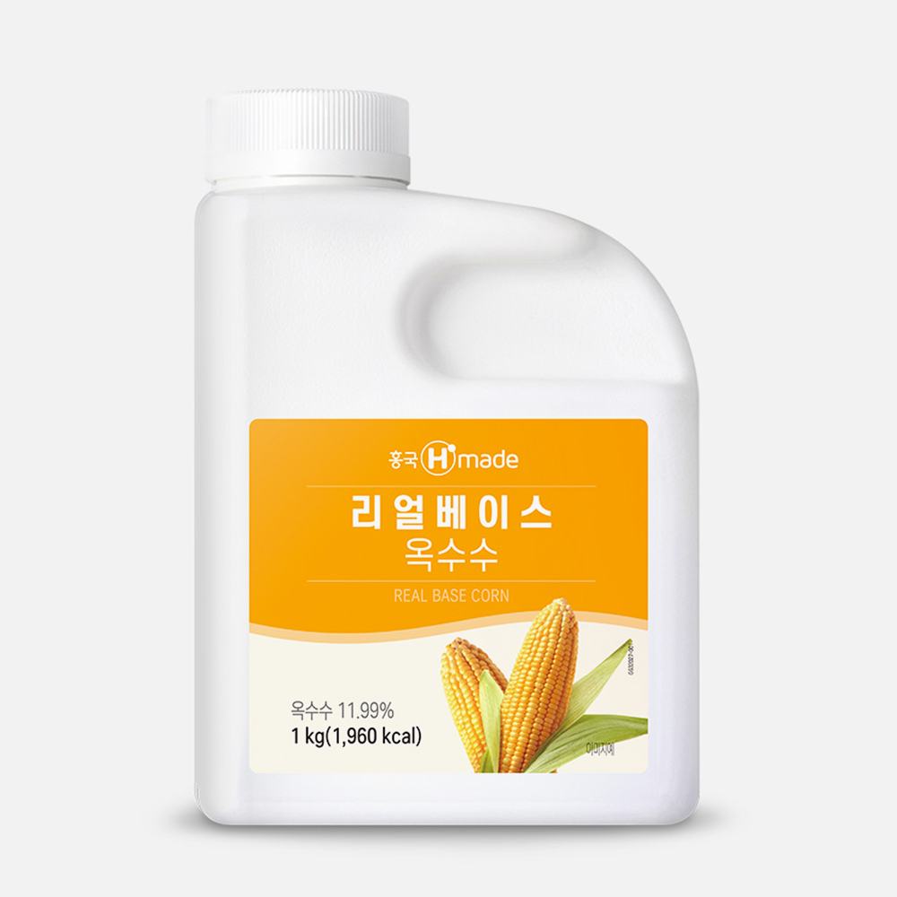 흥국에프엔비 리얼베이스 옥수수 1kg x2개
