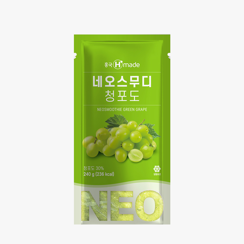 흥국에프엔비 네오스무디 청포도 240g X 30