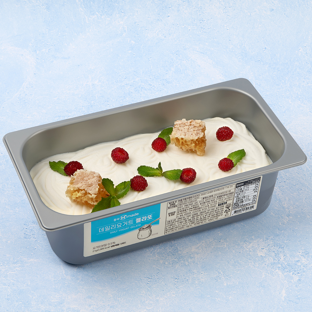 흥국에프엔비 데일리 요거트 젤라또 2kg x 2 (냉동)