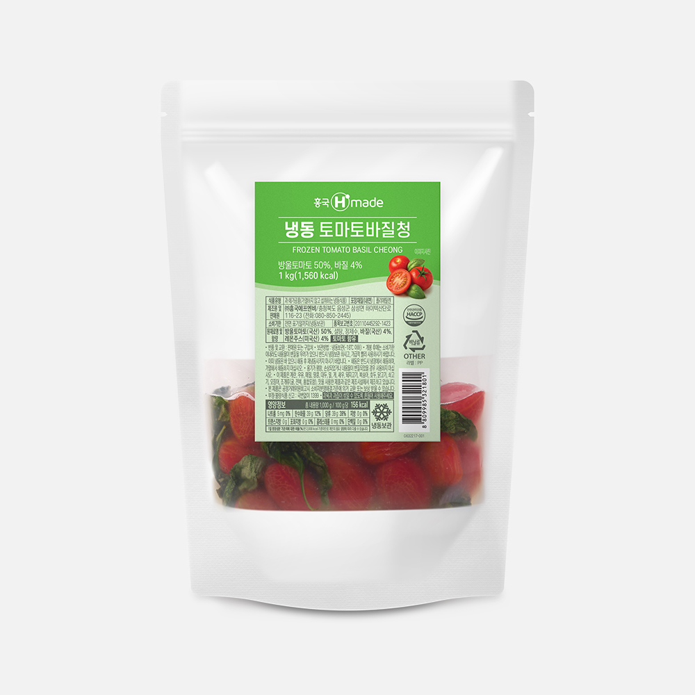 흥국에프엔비 냉동 토마토바질청 1kg x 3개