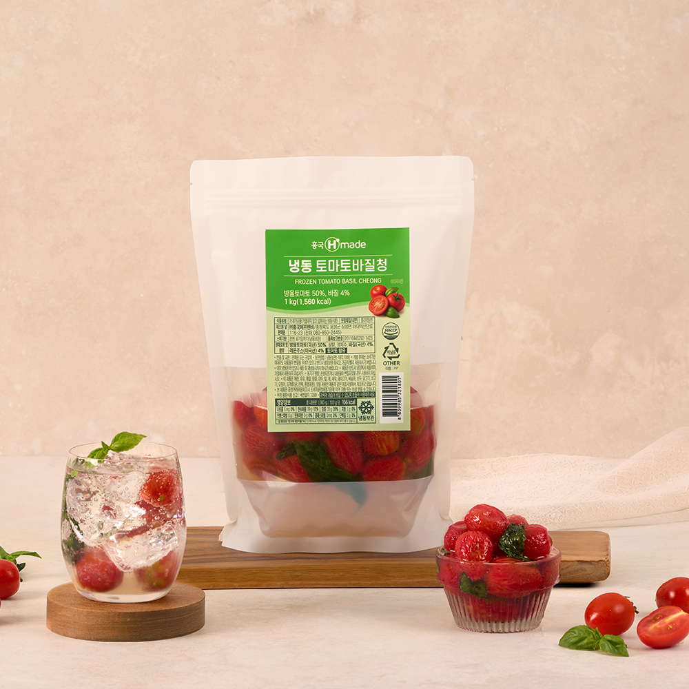 흥국에프엔비 냉동 토마토바질청 1kg x 3개