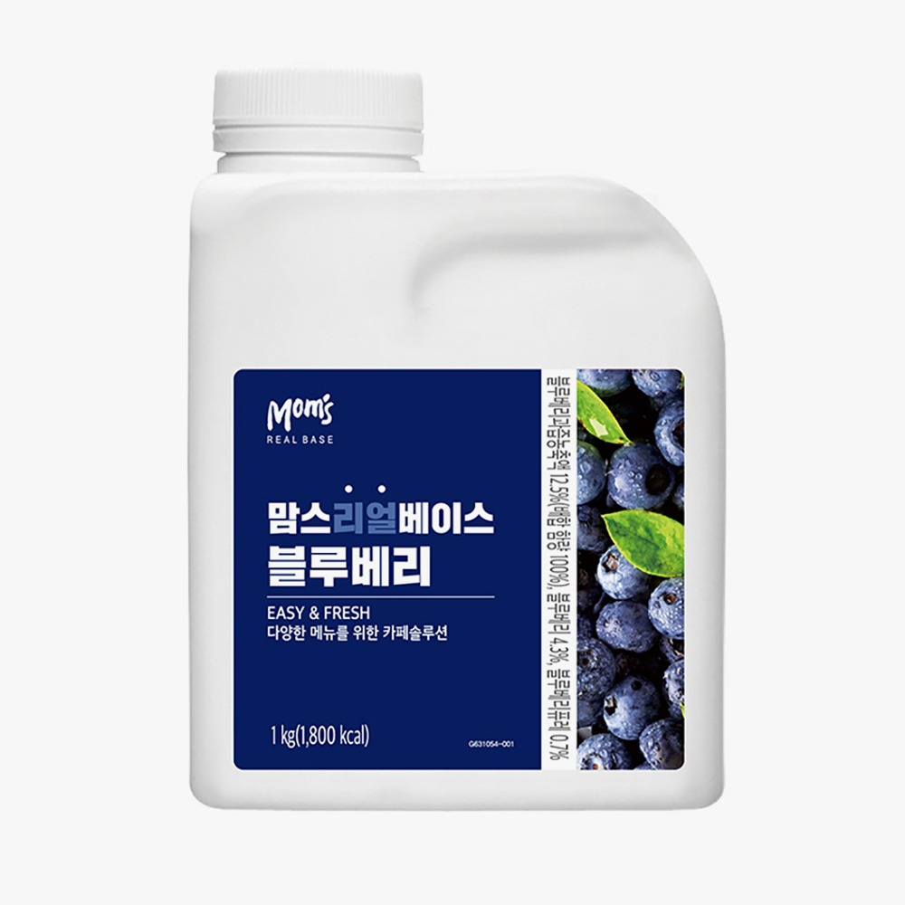 흥국에프엔비 맘스리얼베이스 블루베리 1kg X 2