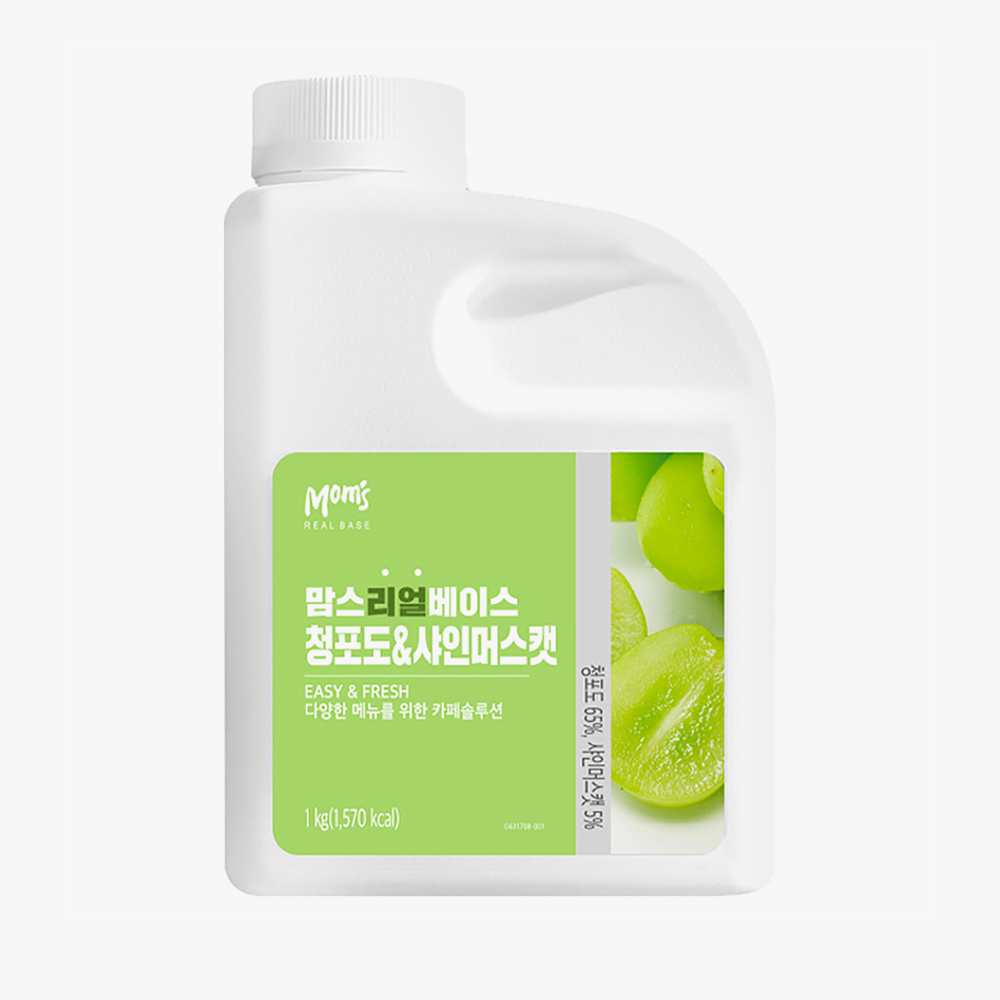 흥국에프엔비 맘스리얼베이스 청포도 샤인머스캣 1kg X 2