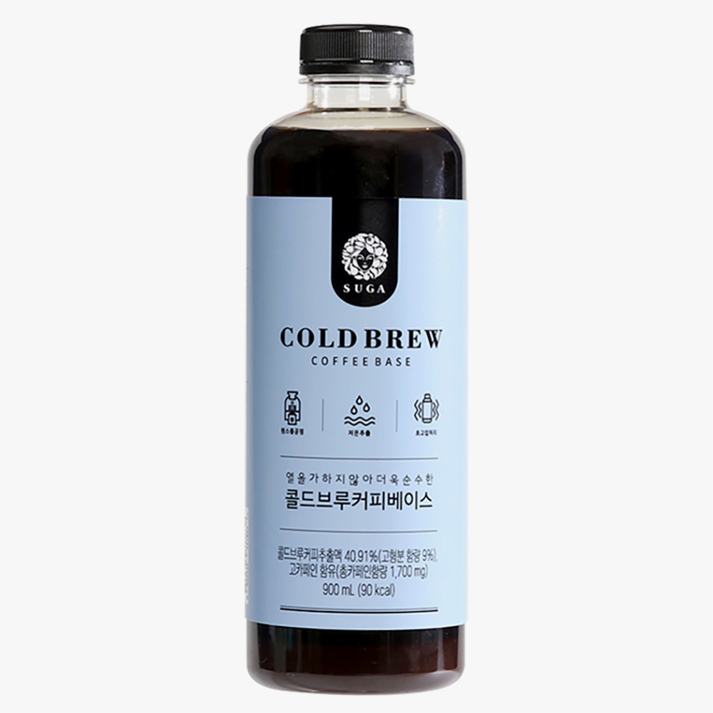 흥국에프엔비 수가 콜드브루 커피베이스 900ml x 6