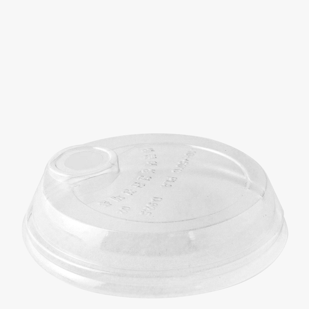 아이엠그리너 90파이 종이컵용 PLA 개폐형 뚜껑(투명) * 1000EA