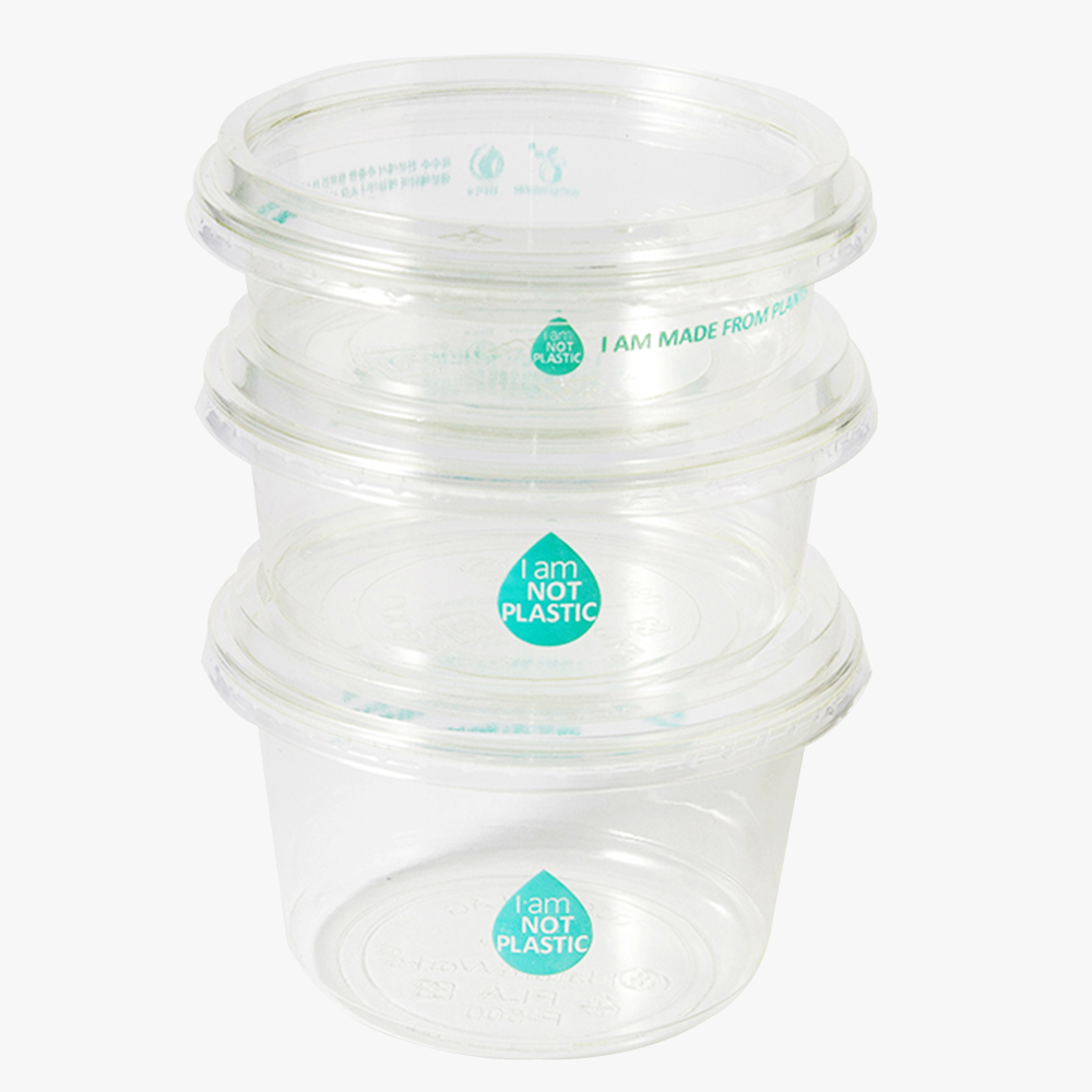 아이엠그리너 [원형호환S] PLA 용기 360ml 1000개