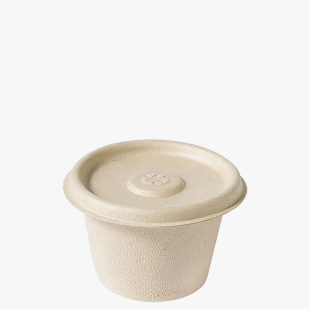 아이엠그리너 원형 펄프 용기 140ml 1000개