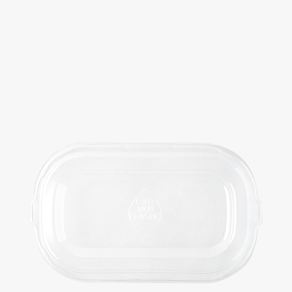 아이엠그리너 사각 펄프 1칸 1000ml PLA 뚜껑 500개