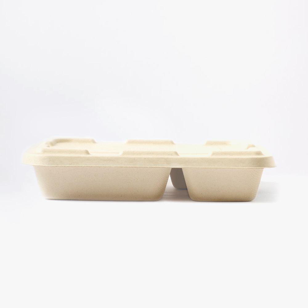 아이엠그리너 [사각호환S] 펄프 용기 5칸 700ml 300개