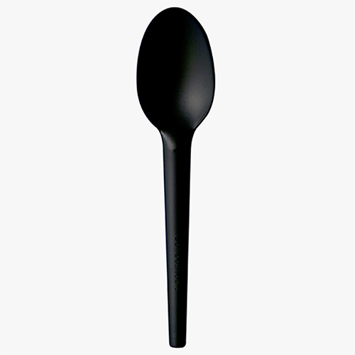 아이엠그리너 생분해 PLA 스푼 블랙 1000개
