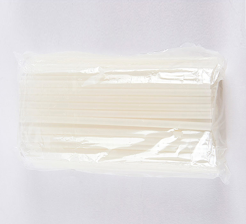 아이엠그리너 친환경 PLA 무지빨대 7X250 화이트(벌크)