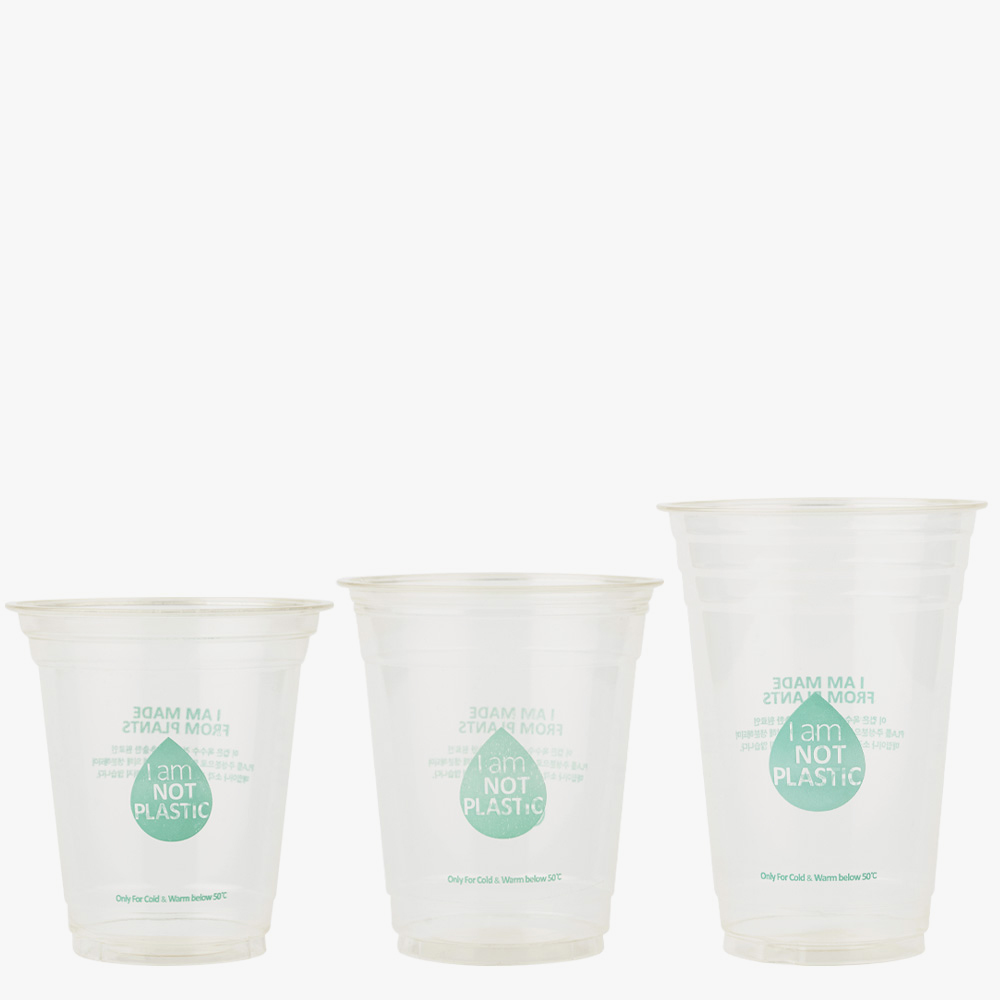 아이엠그리너 친환경 아이스컵 92.5파이 12oz 디자인 * 1000EA