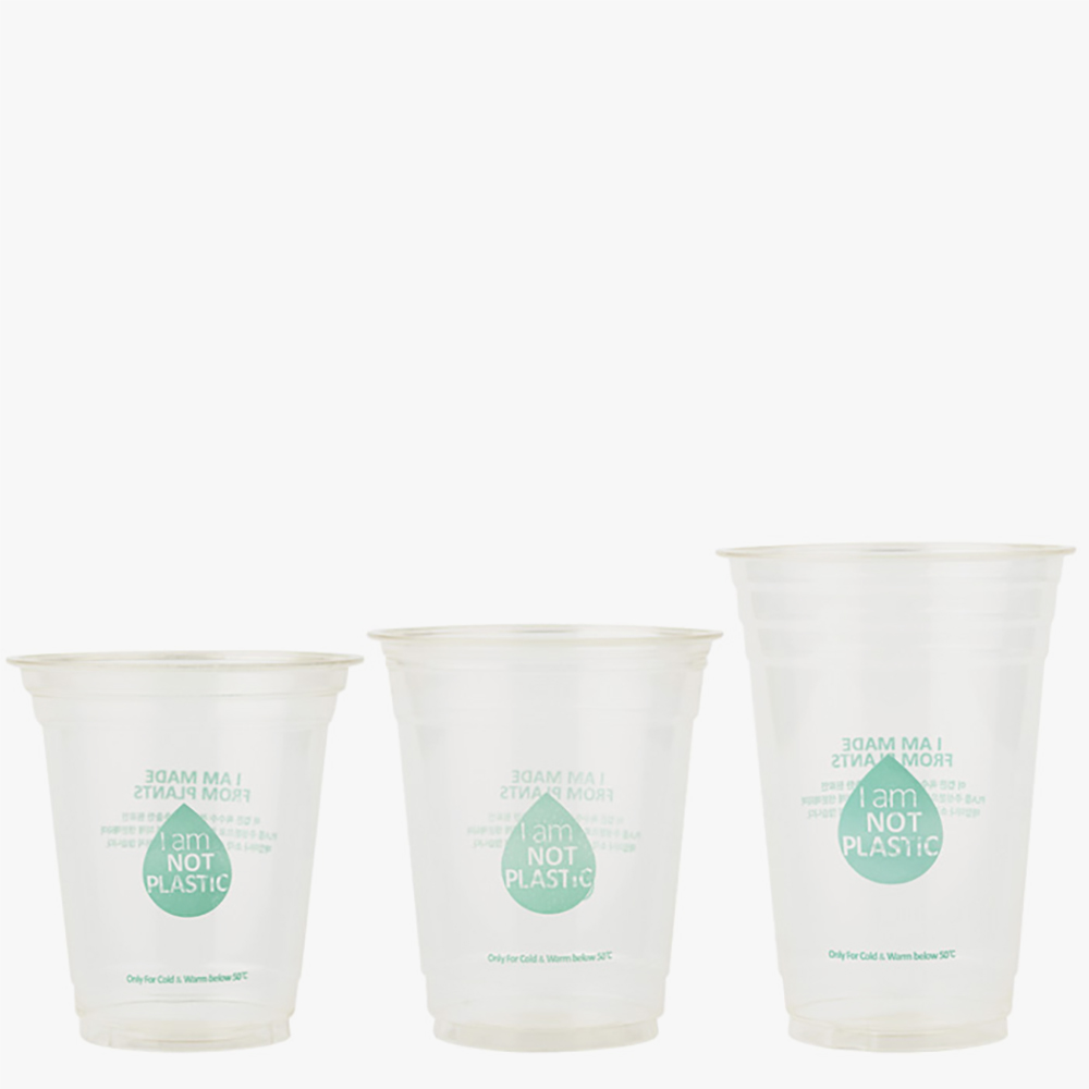 아이엠그리너 친환경 아이스컵 92.5파이 16oz 디자인 * 1000EA