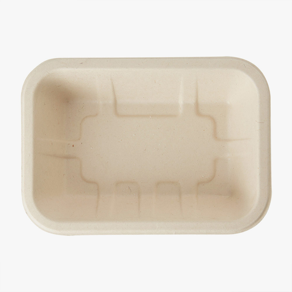 아이엠그리너 1칸 사각형 밀짚도시락 500ml 500개