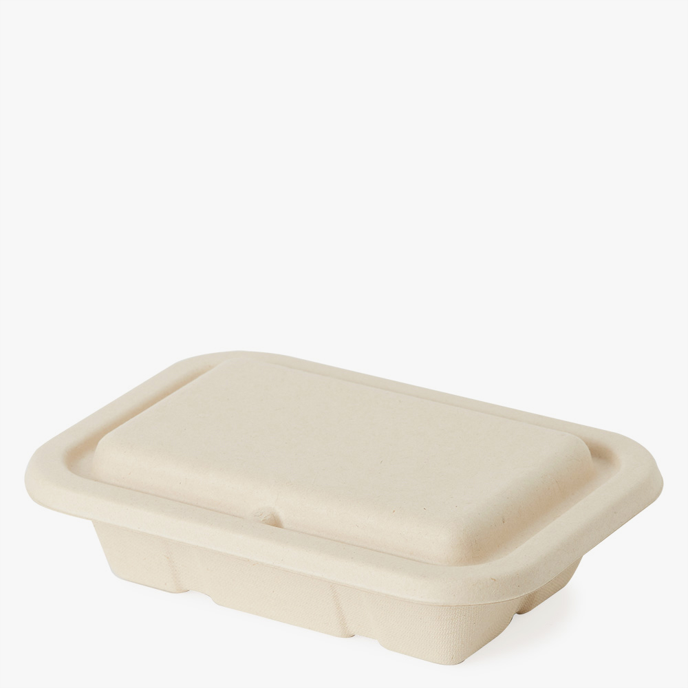 아이엠그리너 1칸 사각형 밀짚도시락 500ml 500개