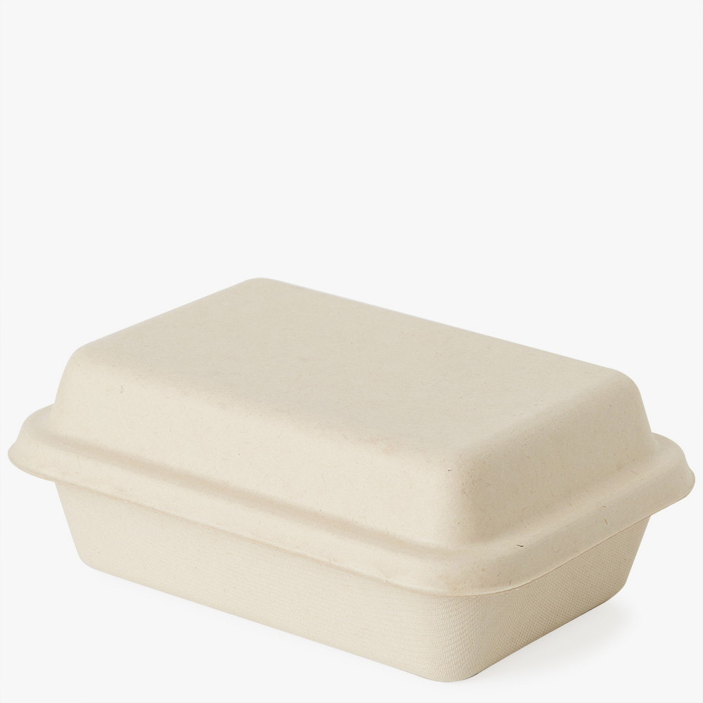 아이엠그리너 1칸 사각형 밀짚도시락 뚜껑 1000ml 500개