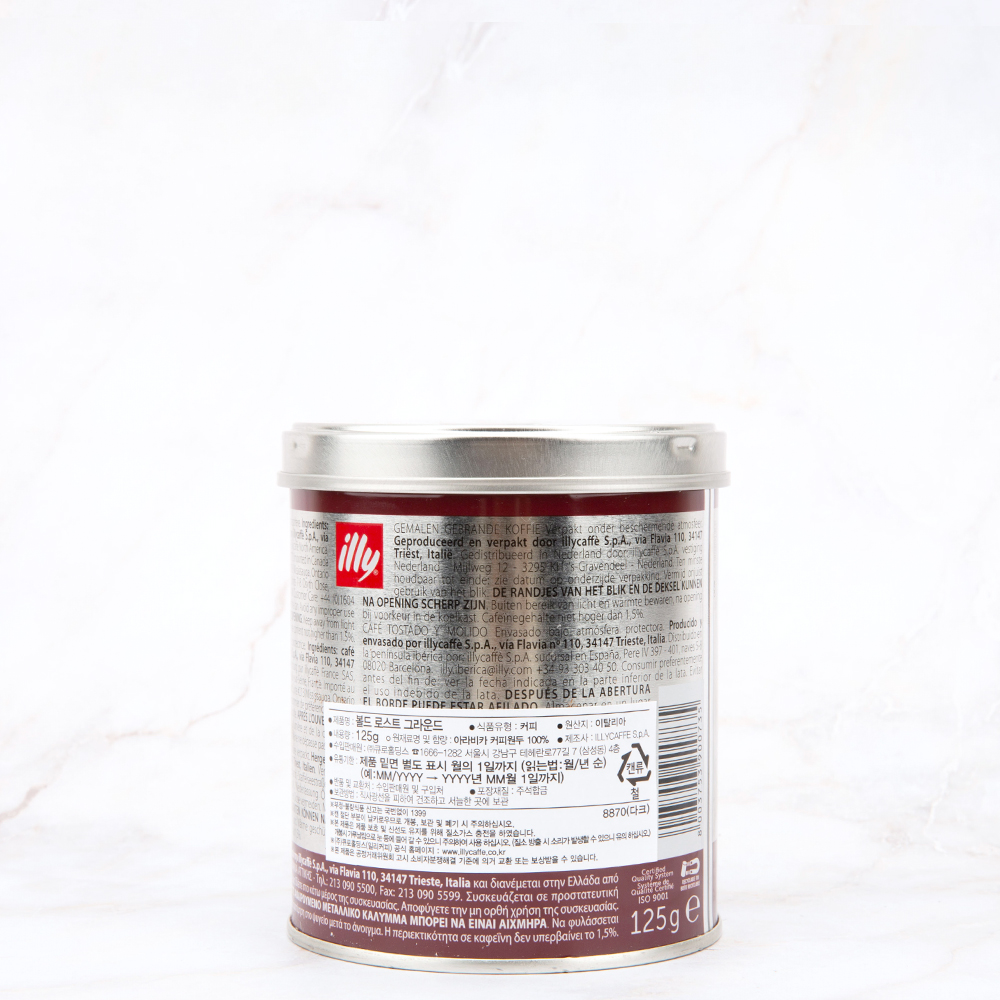 일리 다크 그라운드 125g (분쇄커피)