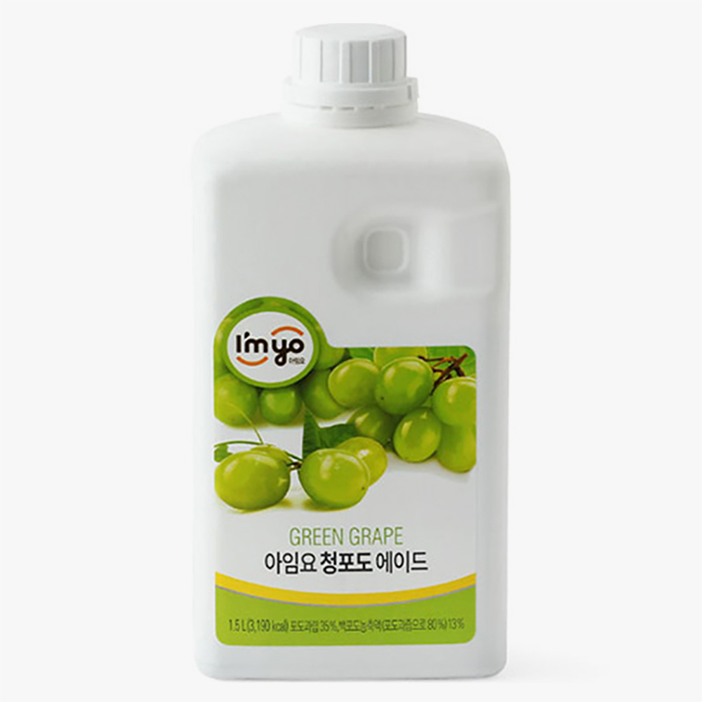 아임요 청포도 에이드 베이스 1.8kg