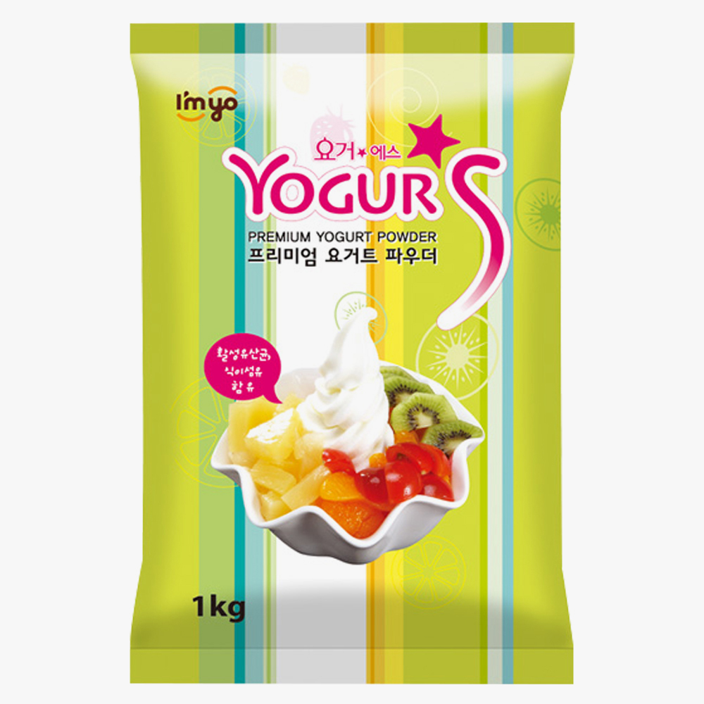 아임요 요거에스 요거트 아이스크림 파우더 1kg x12개