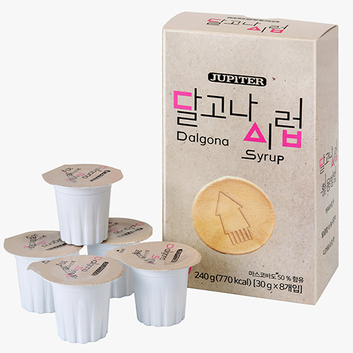 쥬피터 달고나시럽 포션